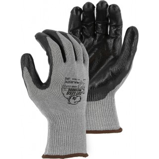 35-7660 Majestic® Cut-Less Watchdog® Extreme A7 Gloves with Flat Nitrile Palm